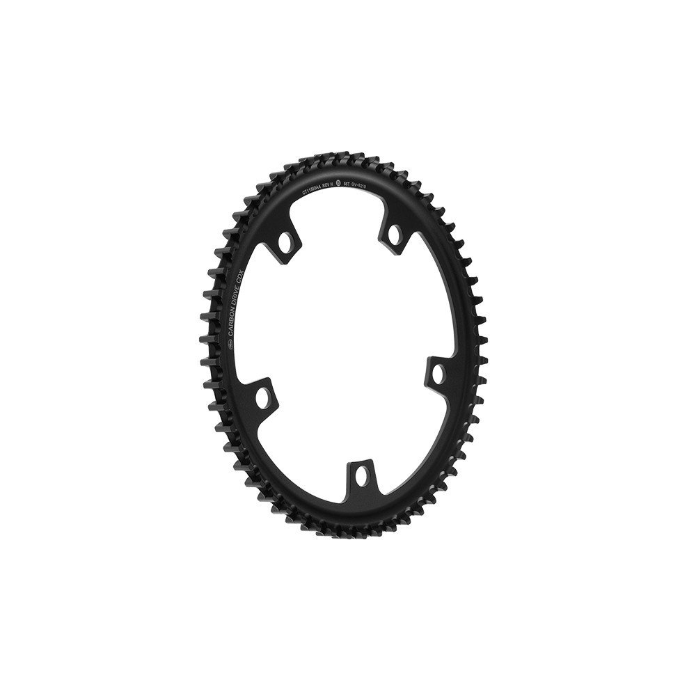 Front sprocket for CDX belt - 55T, 4 holes, 130 bolt circle