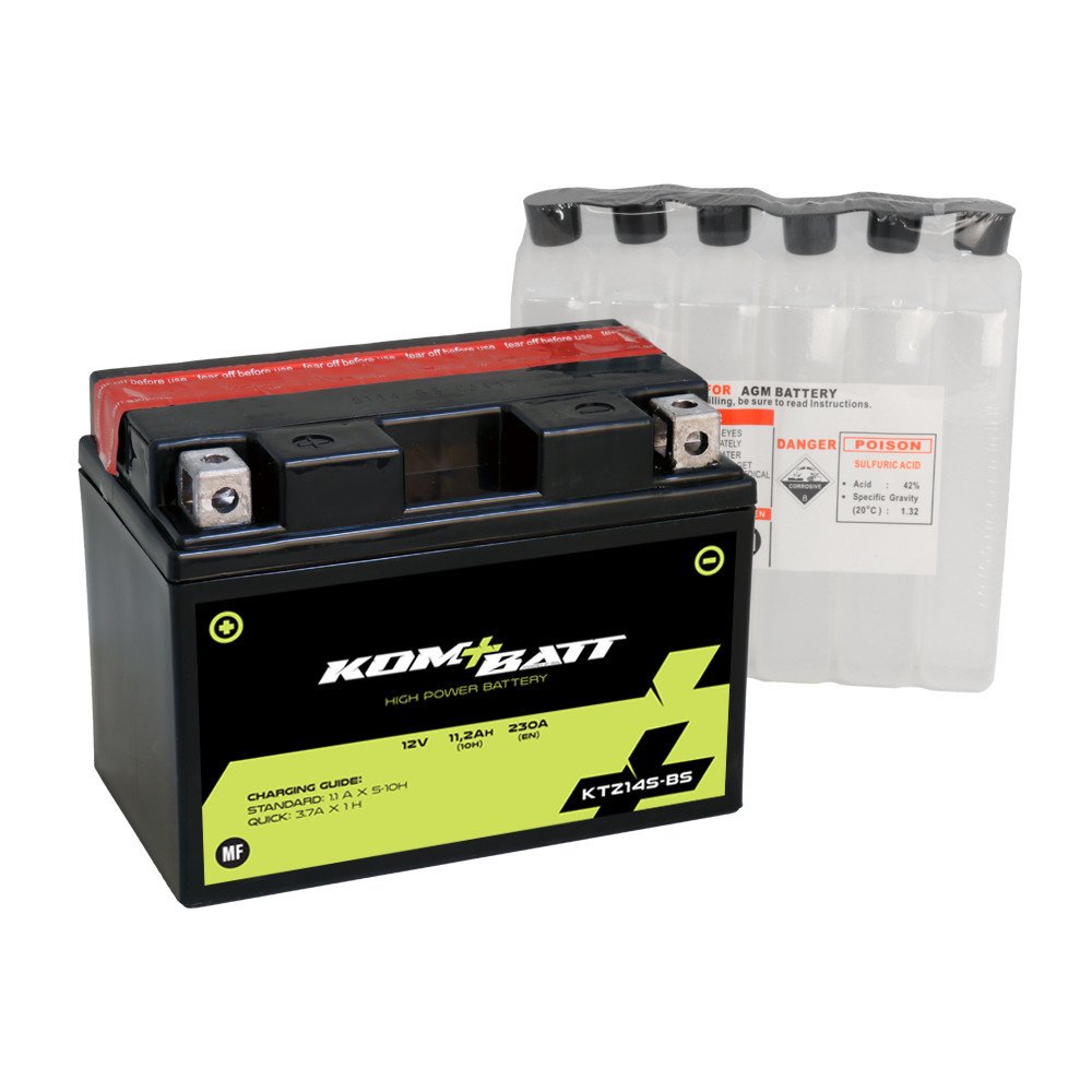 Kombatt Battery KTZ14S-BS