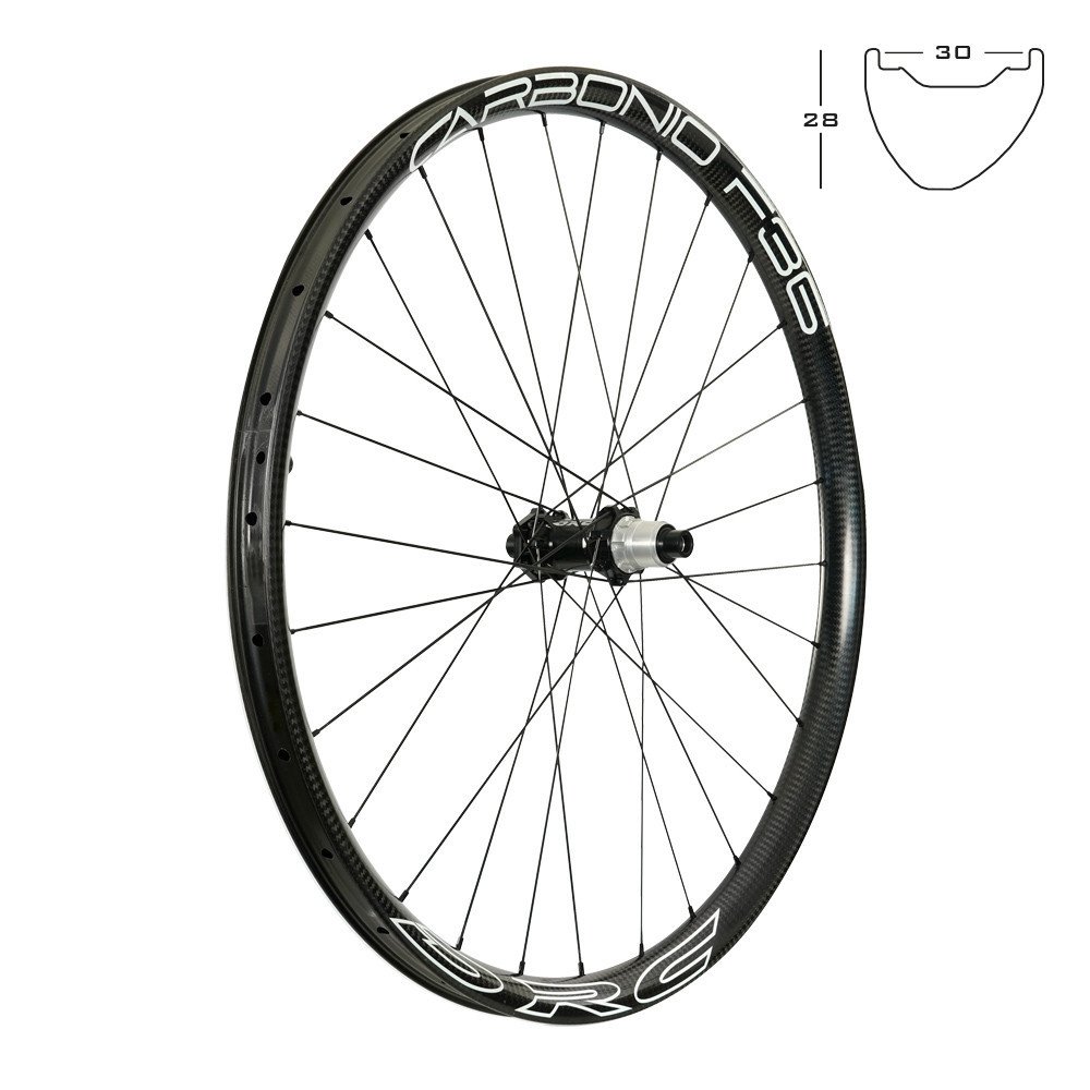 Rear Wheel F-36 CARBONIO i30 Tubeless ready Disc 29 Boost - Sram XD, 6 holes