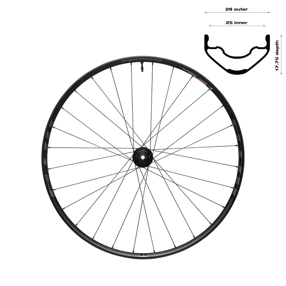 Ruota Posteriore PROTERRA LIGHT i25 tubeless ready TCS Disc 28/700c - Sram XDR, 6 fori