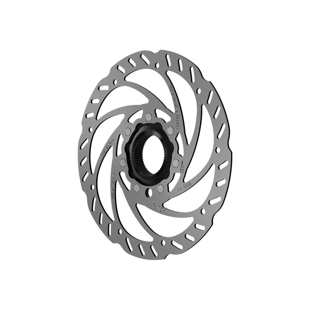 Disc rotor MDR-A Centerlock - 180 mm, silver