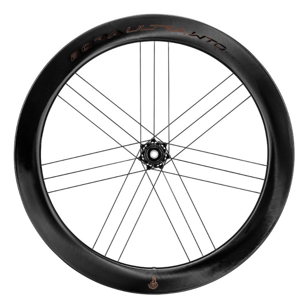 Ruota anteriore BORA ULTRA WTO 60 Carbon c23 tubeless ready 2-Way Fit Disc 28/700C - Center Lock AFS