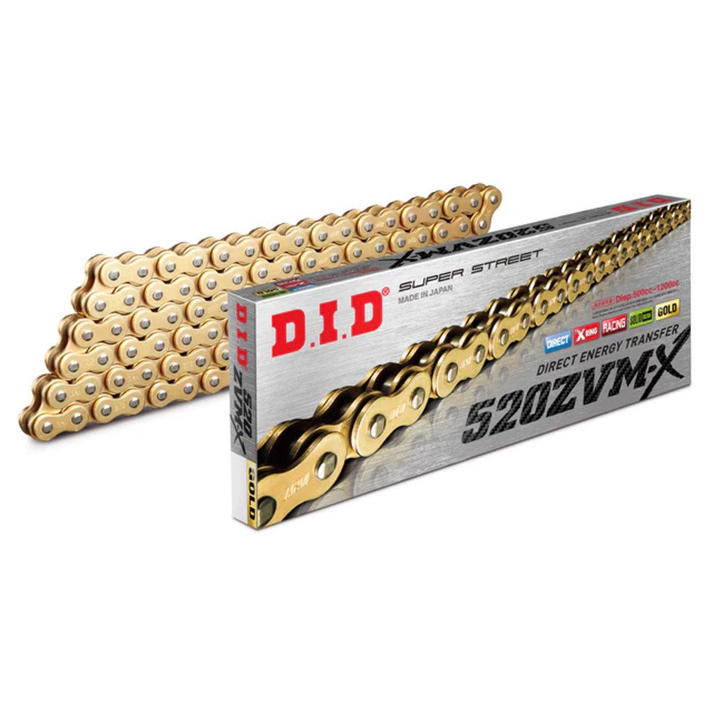 CHAIN DID 520 ZVM-X GOLD ZB 114