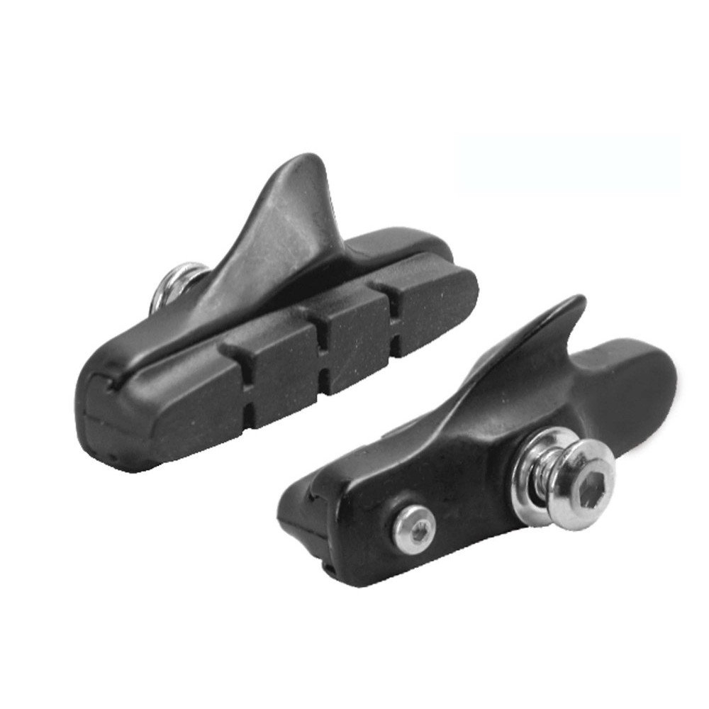 Coppia pattini freno per pinza freno Shimano - 55 mm, nero