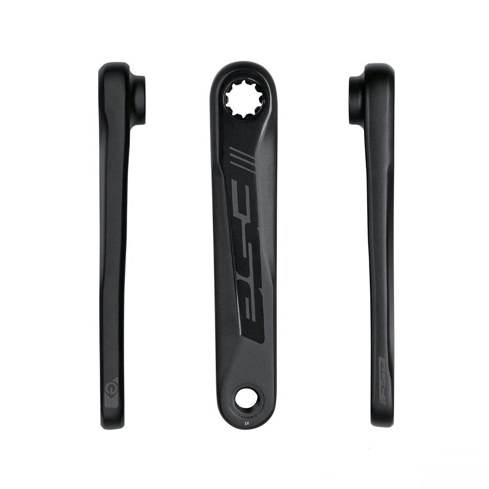 Coppia pedivelle E-Bike CK-746-1/IS - 170 mm, nero