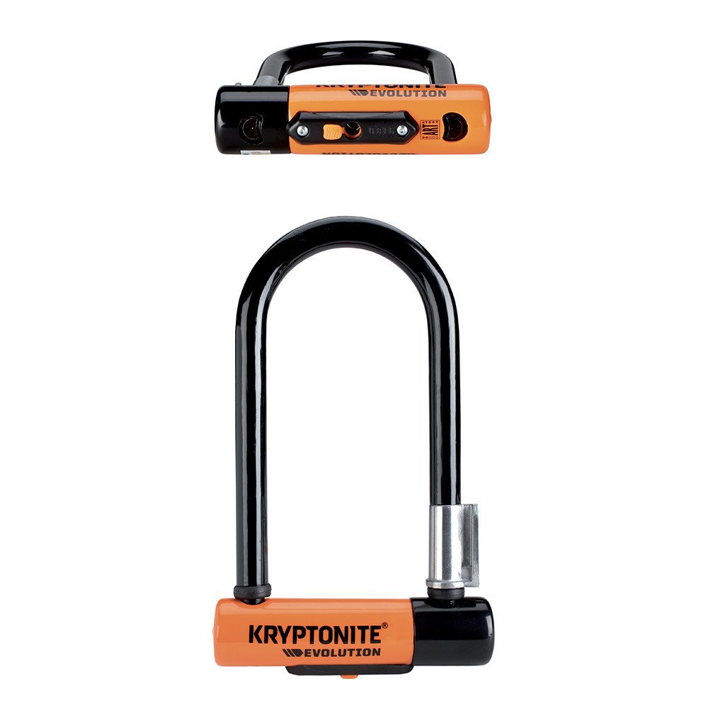 Lucchetto U-Lock MINI-9 - nero arancio