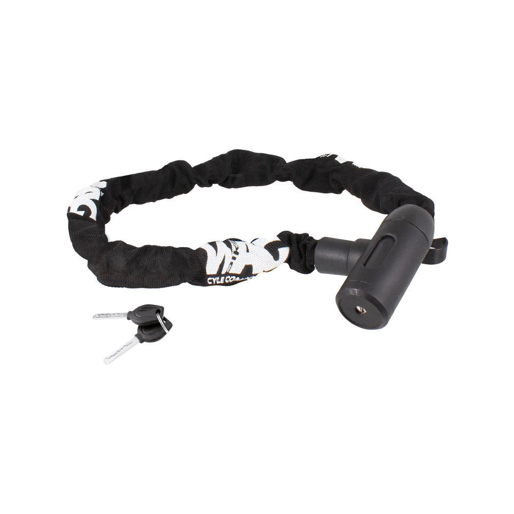 Chain lock GUARDIAN BULL HEAD - 6 x 6 x 900 mm, black