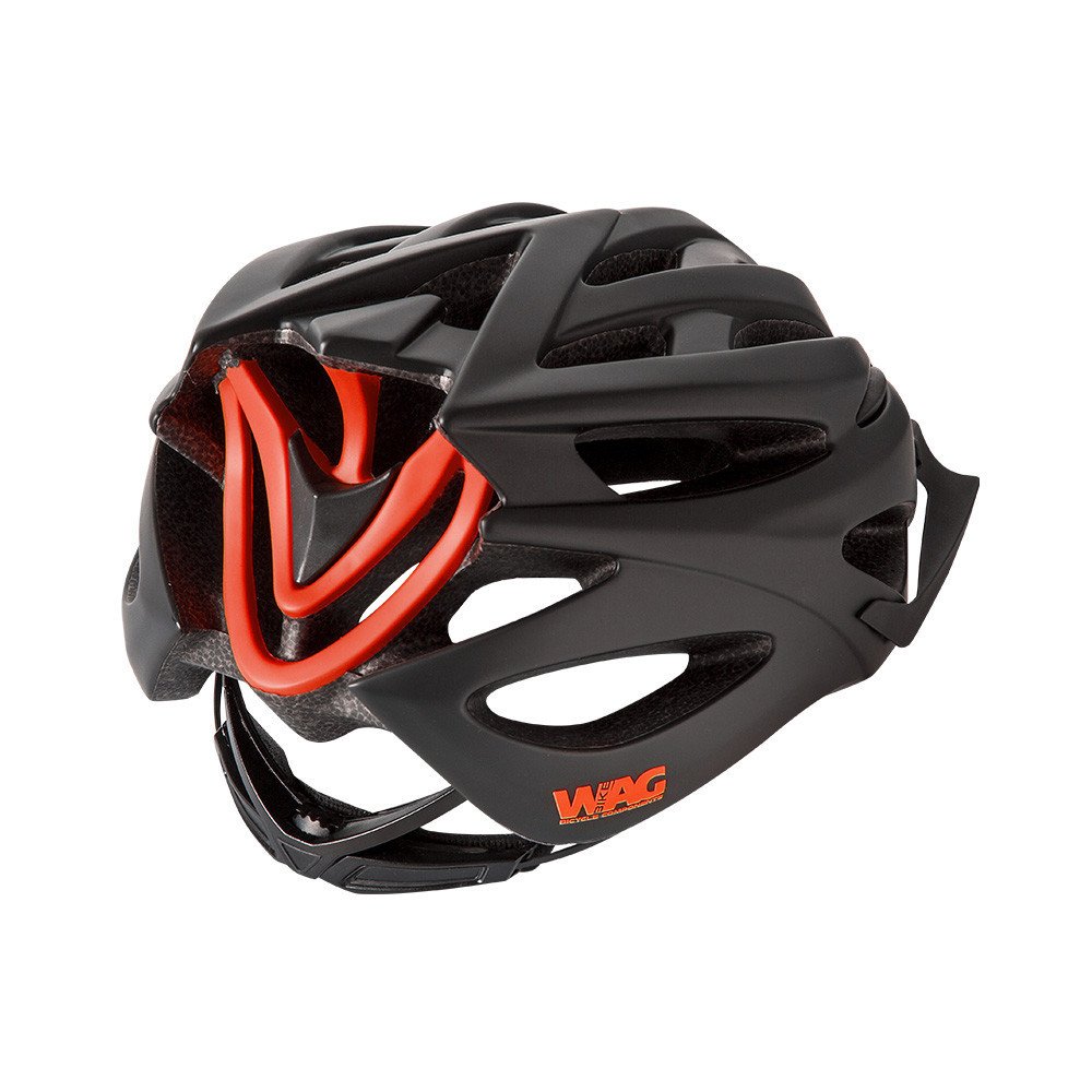 Casco NEUTRON - M (52-58 cm), nero rosso