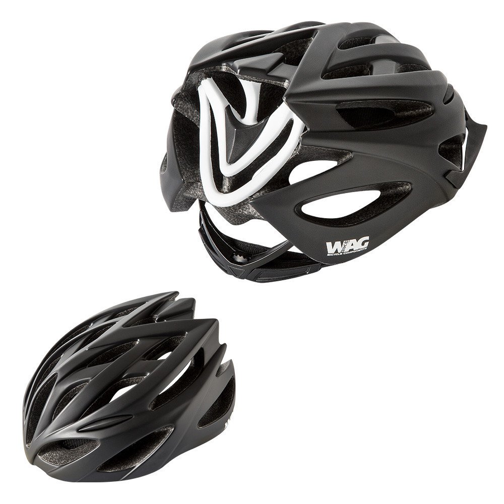 Casco NEUTRON - M (52-58 cm), nero bianco