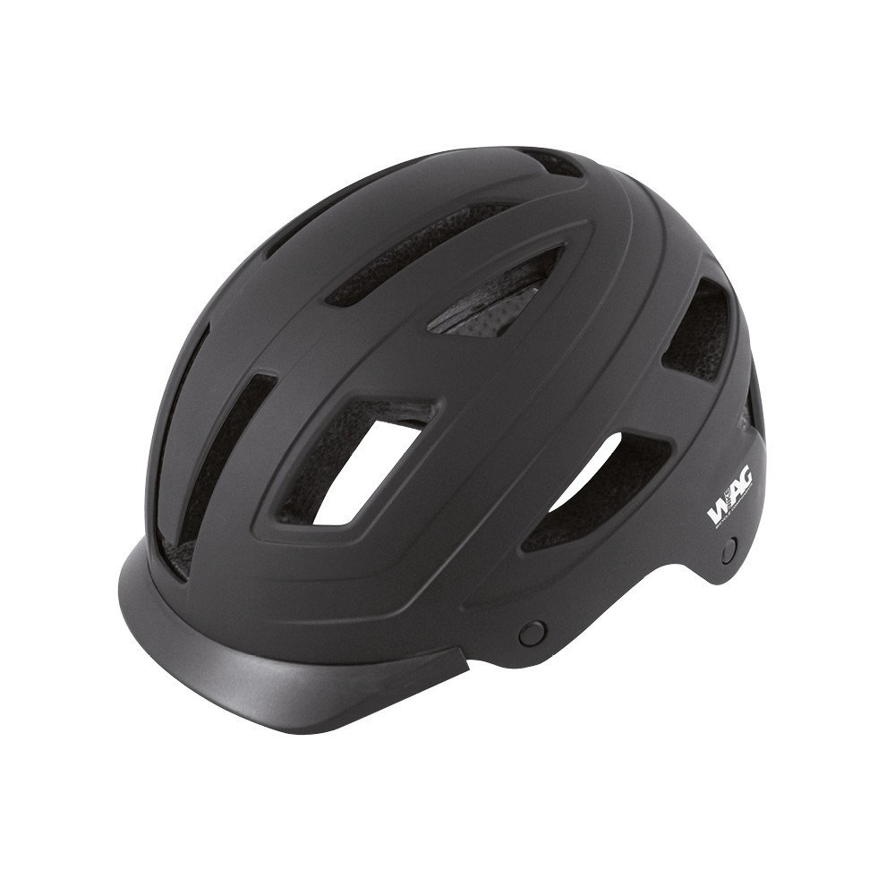 Casco CITY - M (55-58 cm), nero