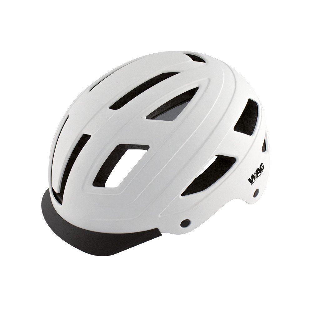 Casco CITY - M (55-58 cm), bianco