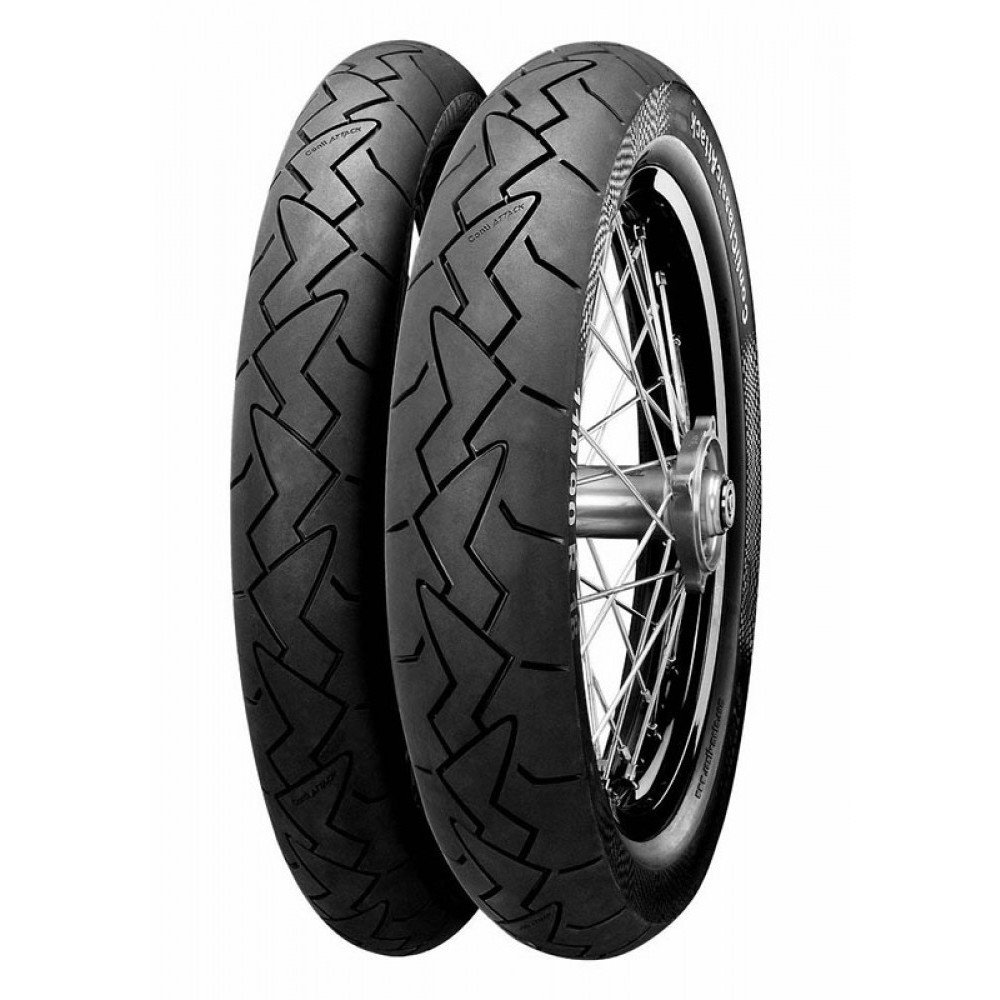 Continental Tire 110/90-18 M/C 61V TL ContiClassicAttack