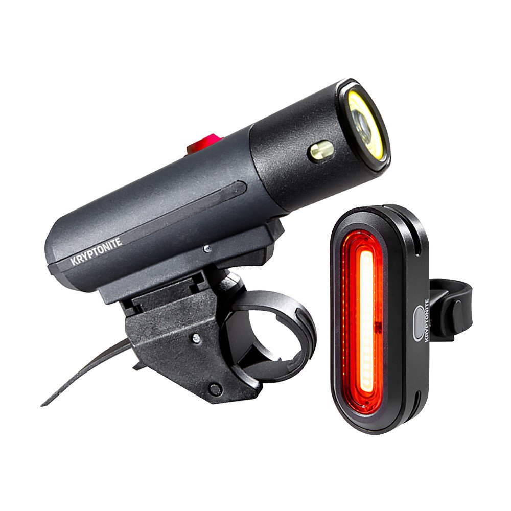 Kit luci ALLEY F-650 (650 lumen) + AVENUE R-50 COB - nero