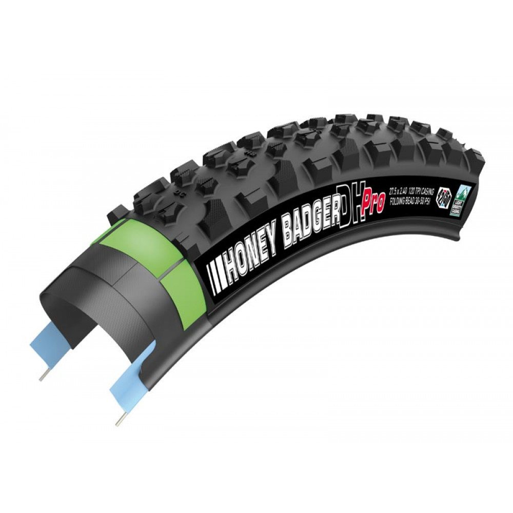 Copertone HONEY BADGER DH - 27.5X2.40, nero, LGC, DH-DTC