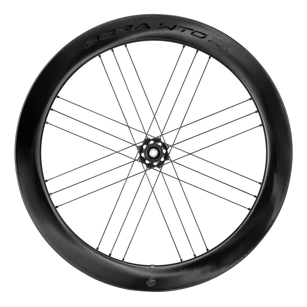 Coppia ruote BORA WTO 60 Carbon c23 tubeless ready 2-Way Fit Disc 28/700C - Campagnolo N3W (con adattatore 12v incluso), Center Lock AFS