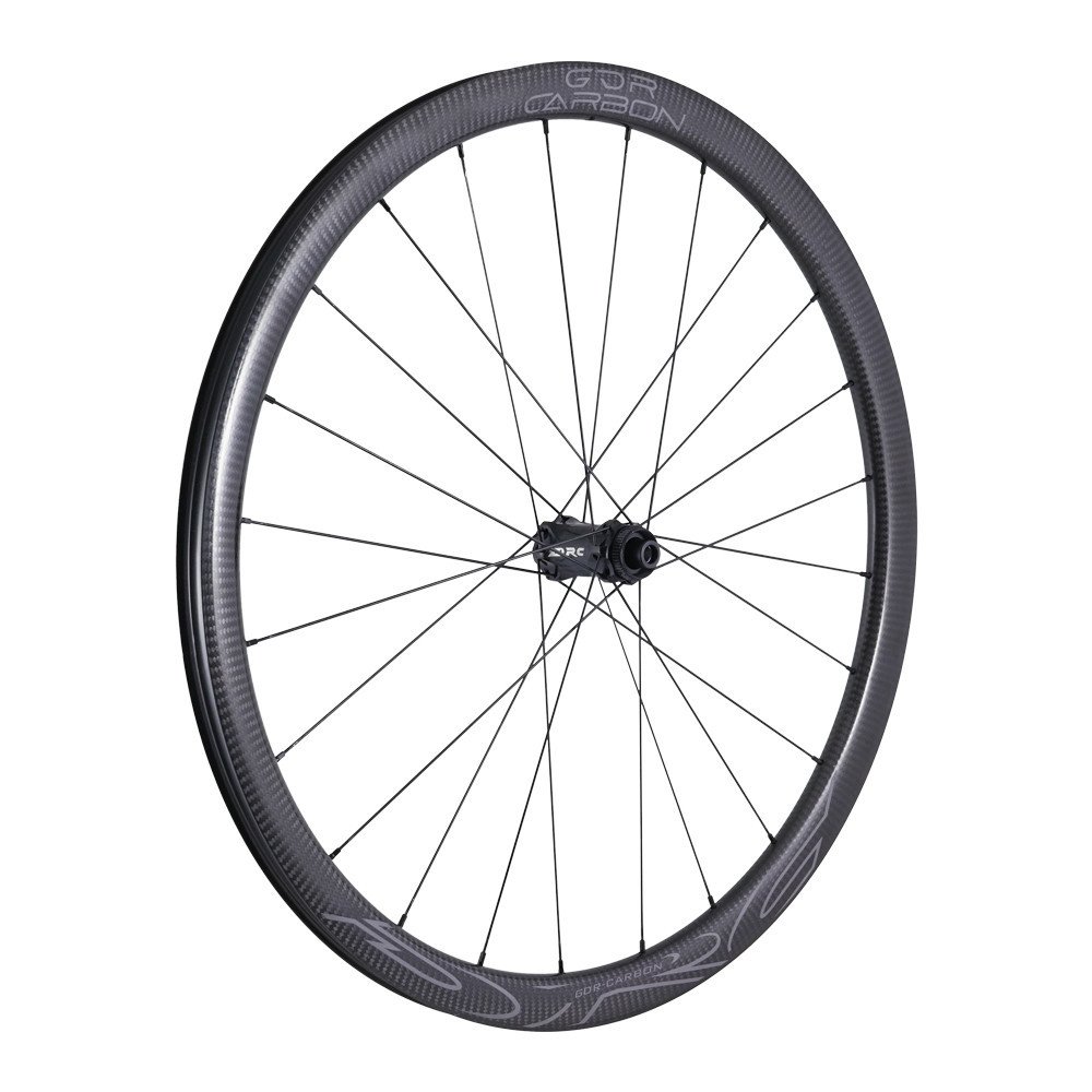 Ruota Anteriore GDR CARBON 35 i24 Tubeless ready Disc 28/700C - Center Lock