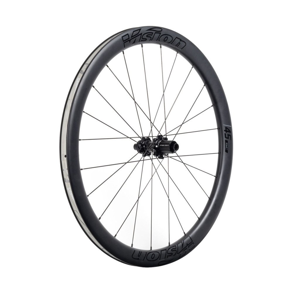 Coppia ruote SC45 Carbon c21 tubeless ready Disc 28/700C B4 - SH11/HG, Center Lock