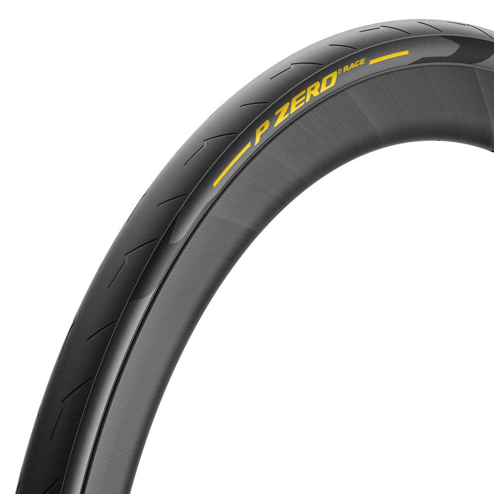 Copertone P ZERO RACE IT - 700x26, giallo, Techbelt road