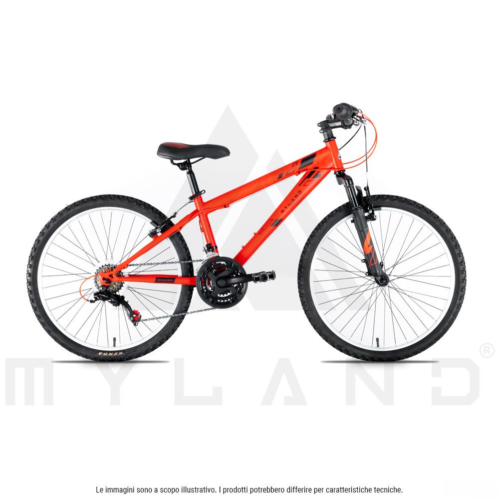 KID 24.4 MTB M ROSSO 24 6v