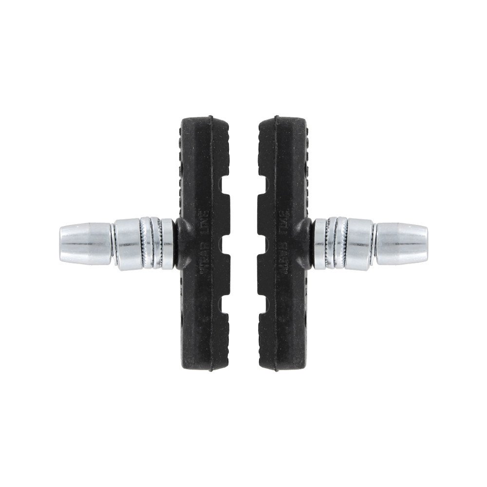 Coppia Pattini freno V-brake a dado 60mm  - 2 pz, simmetrico