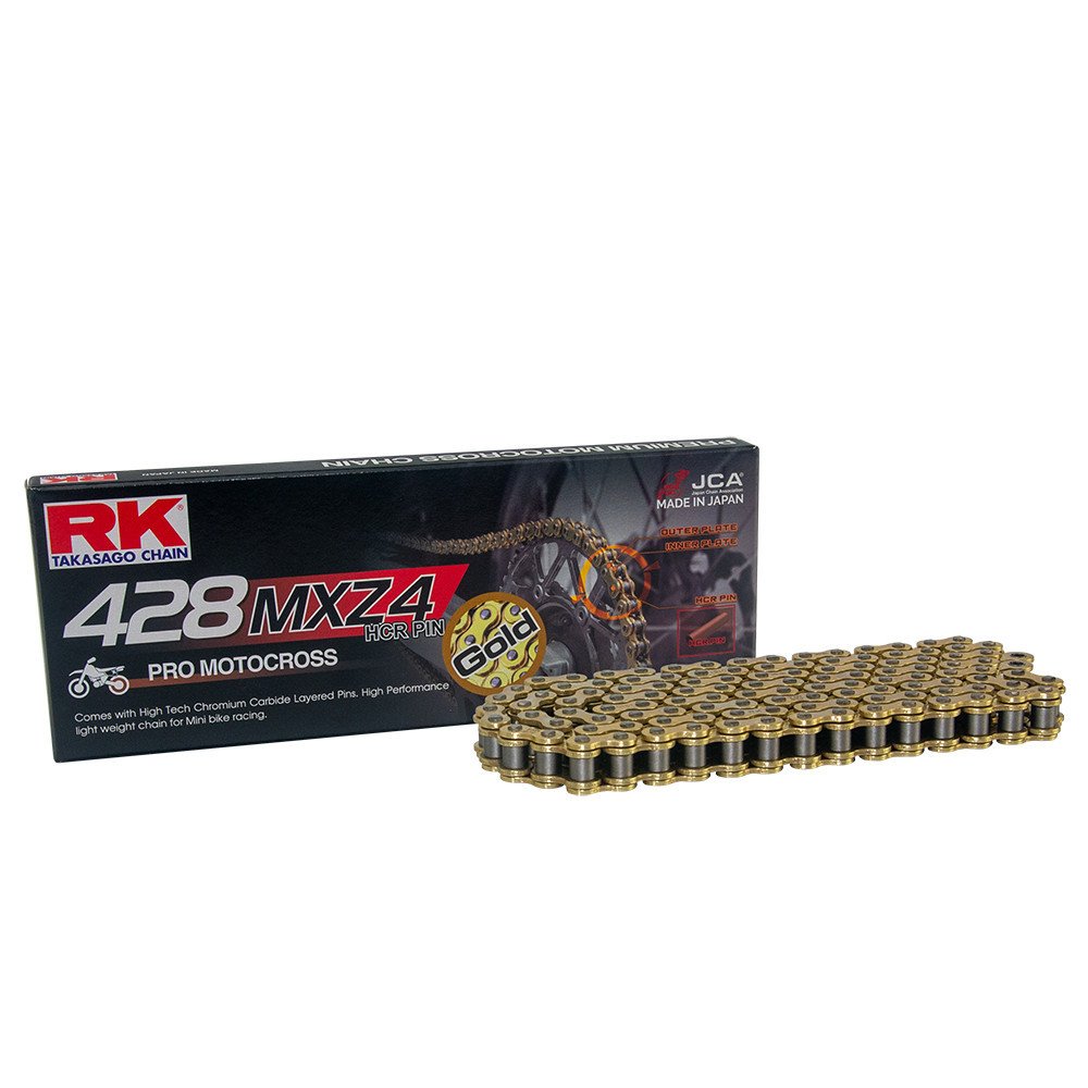 RK CHAIN 428MXZ4-132 CL GOLD