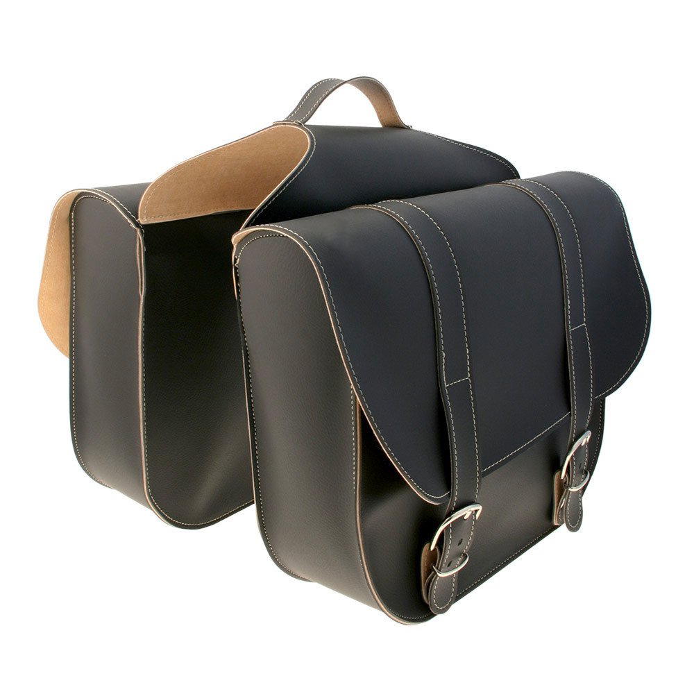 Rack bag BISACCIA ECOPELLE - black