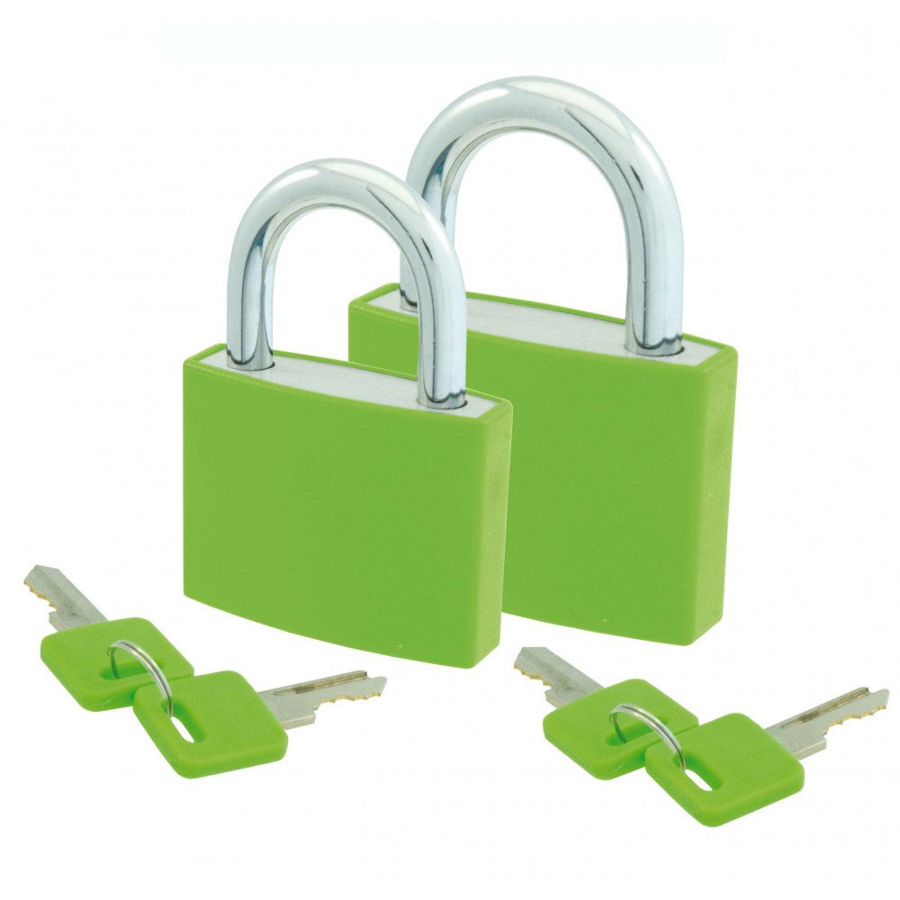 2 LOCKS KIT 40+50 mm - green