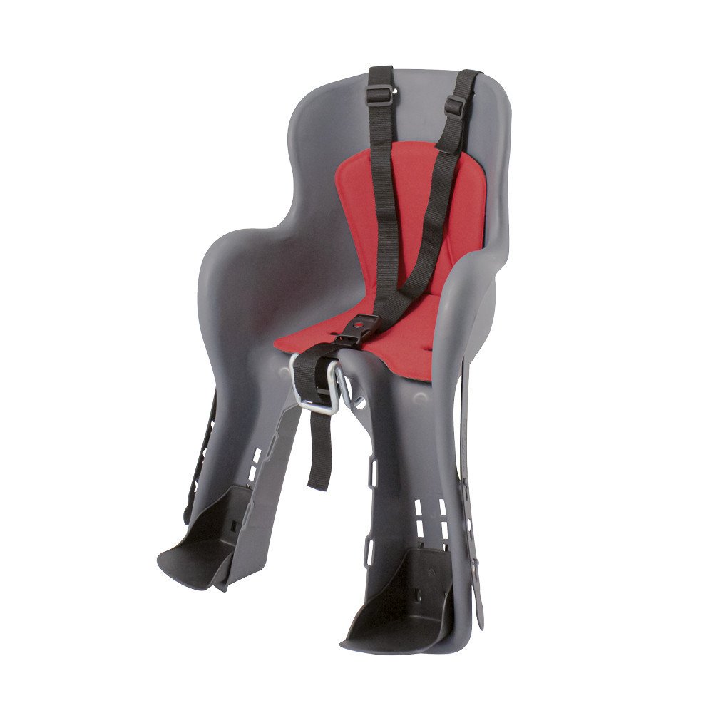 Front child bike seat KIKI - anthracite red