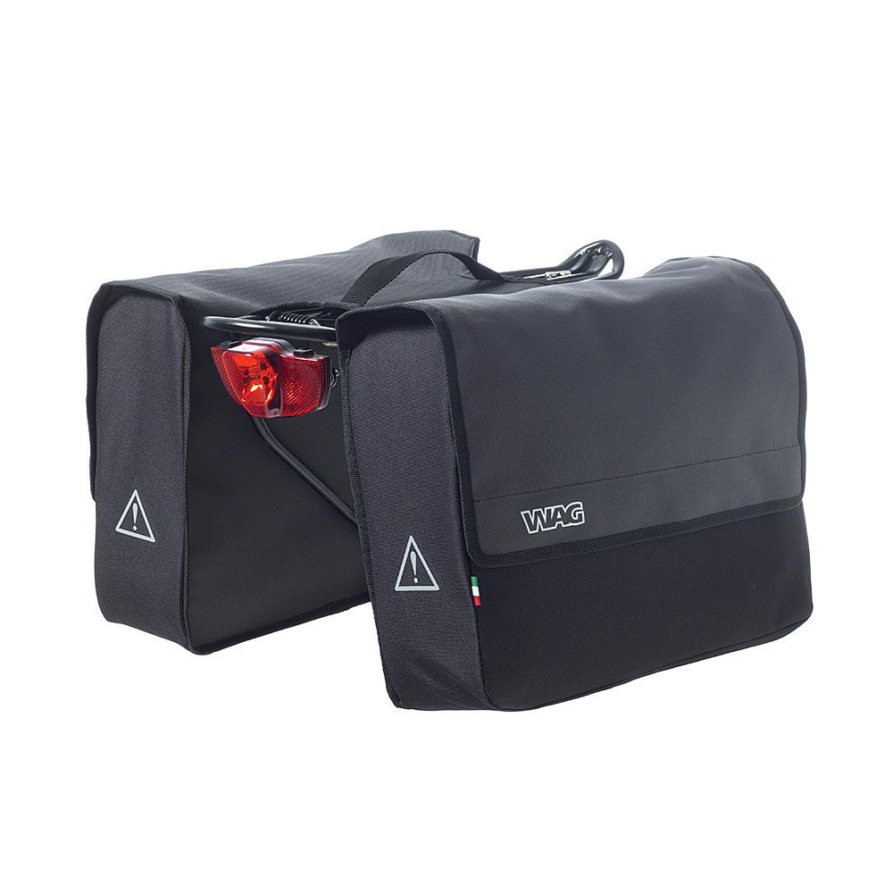 Rack bag CITY RIGID - black