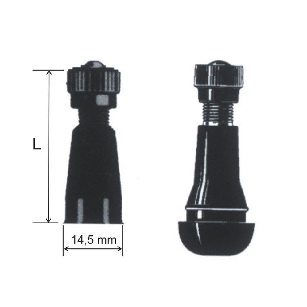 Valvola tubeless PAX diritta