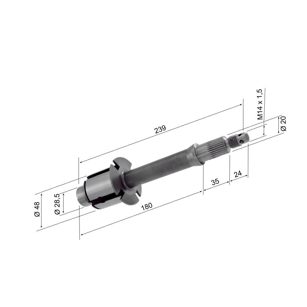 RMS Classic Drive shaft Piaggio Vespa Sprint 157800