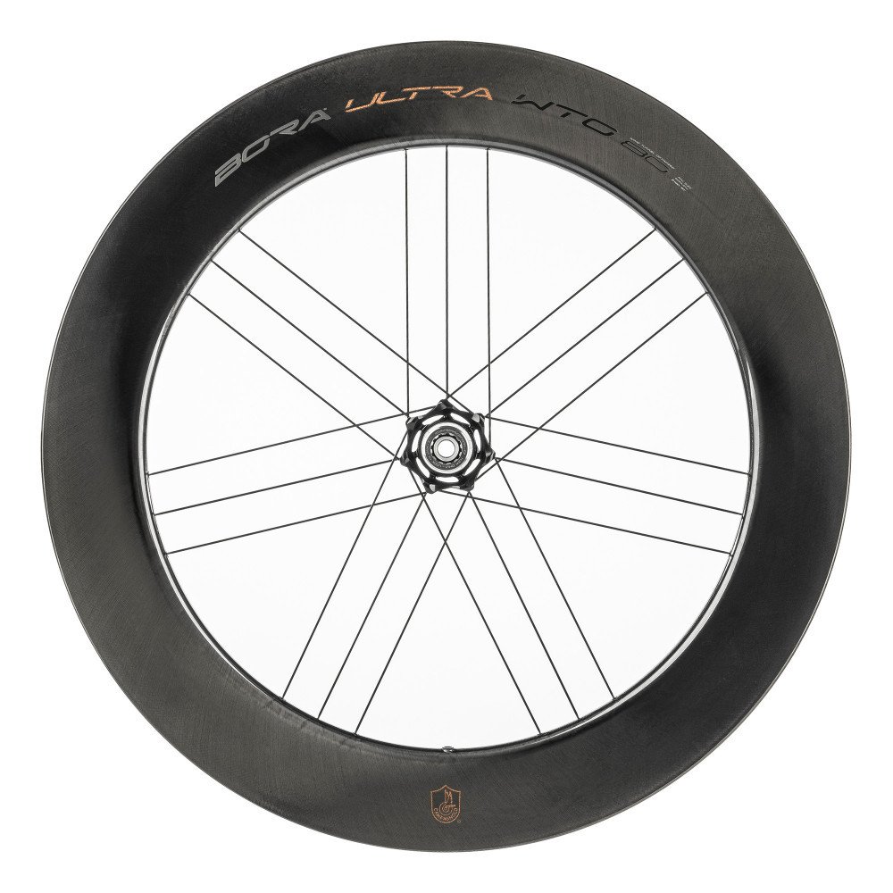 Coppia ruote BORA ULTRA WTO 80 Carbon c21 DCS tubeless ready 2-Way Fit Disc 28/700C - SH11/HG, Center Lock AFS