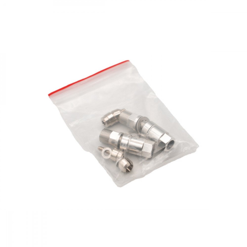 FITTINGS KIT FOR STEEL BRAIDED/KEVLAR HOSE Ø5mm (1 line) - INCAS 2.0/F.I.R.S.T.