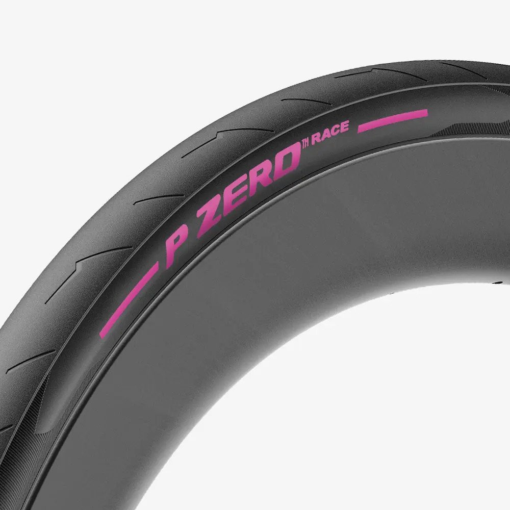 Tyre P ZERO RACE IT - 700x28, fuchsia, Techbelt road