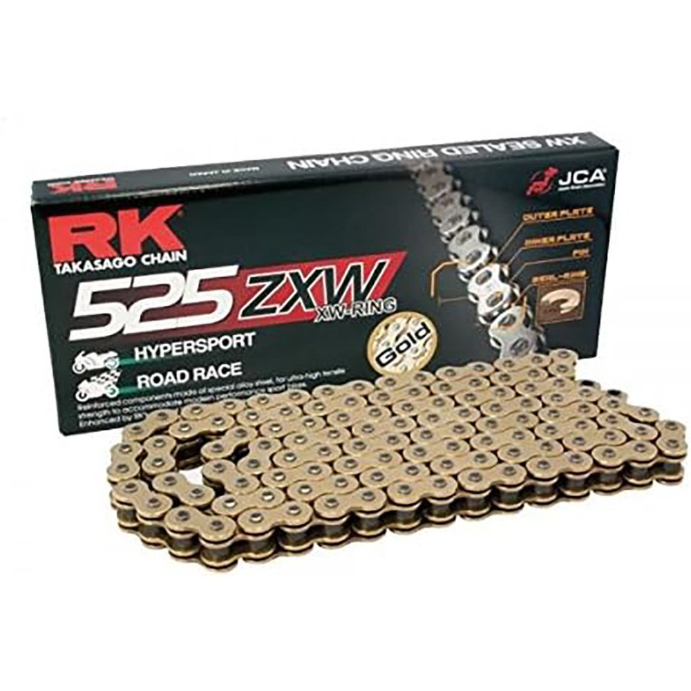 RK CHAIN 520ZXW-124 CLF GOLD