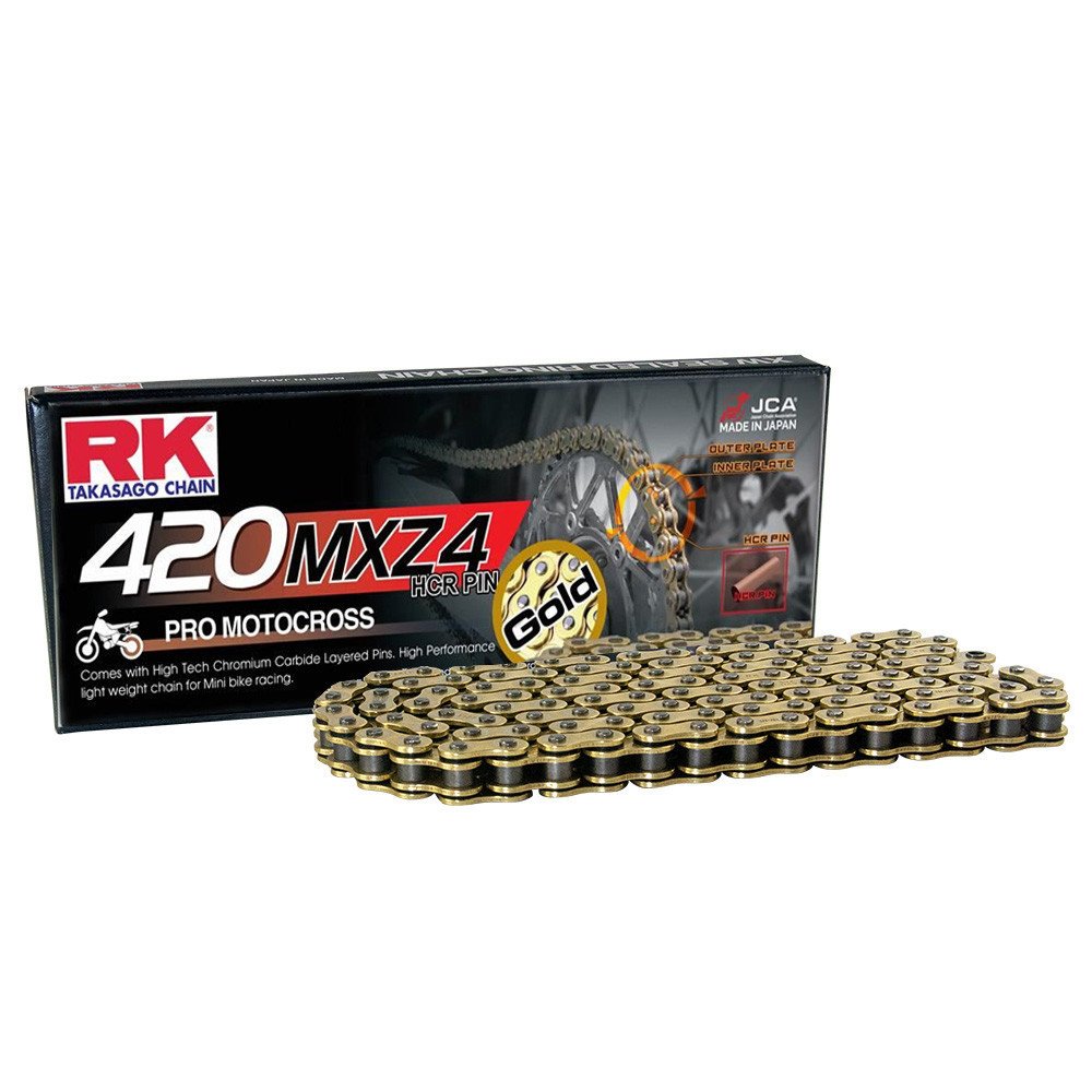 RK CHAIN 420MXZ4-120 CL GOLD