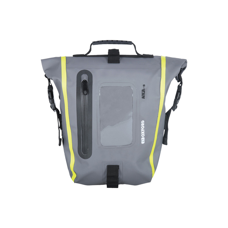 BORSA AQUA M8 TANK PACK BLACKGREY FLUO