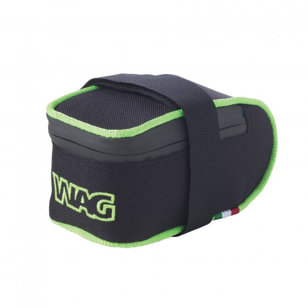 Borsa sottosella MTB CORDURA - nero verde fluo