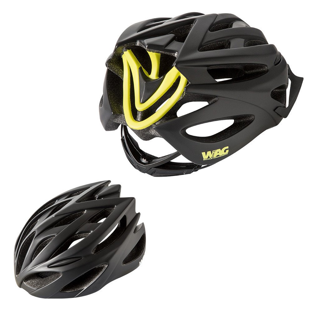 Casco NEUTRON - L (58-62 cm), nero lime