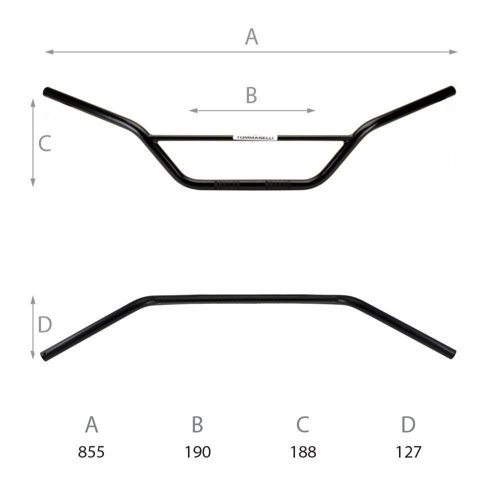 Domino Off-road Handlebar L - 855mm