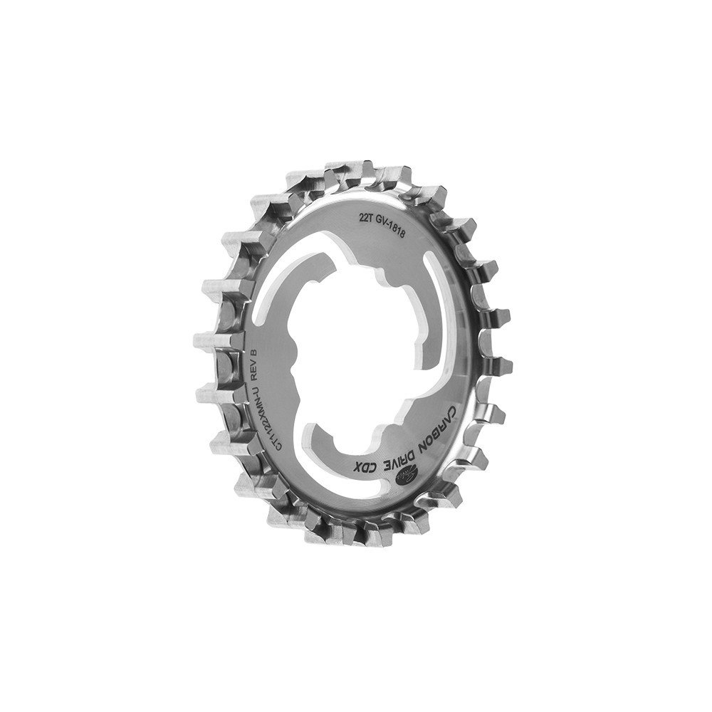 Rear sprocket for CDX belt - 22T chain line 45.5mm