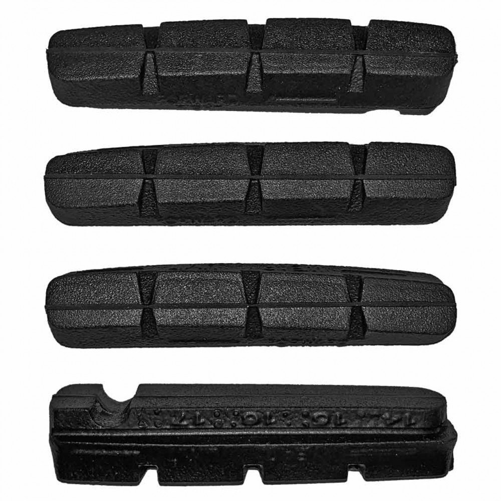 Brake shoes for aluminium rims - for Shimano brake pad holder