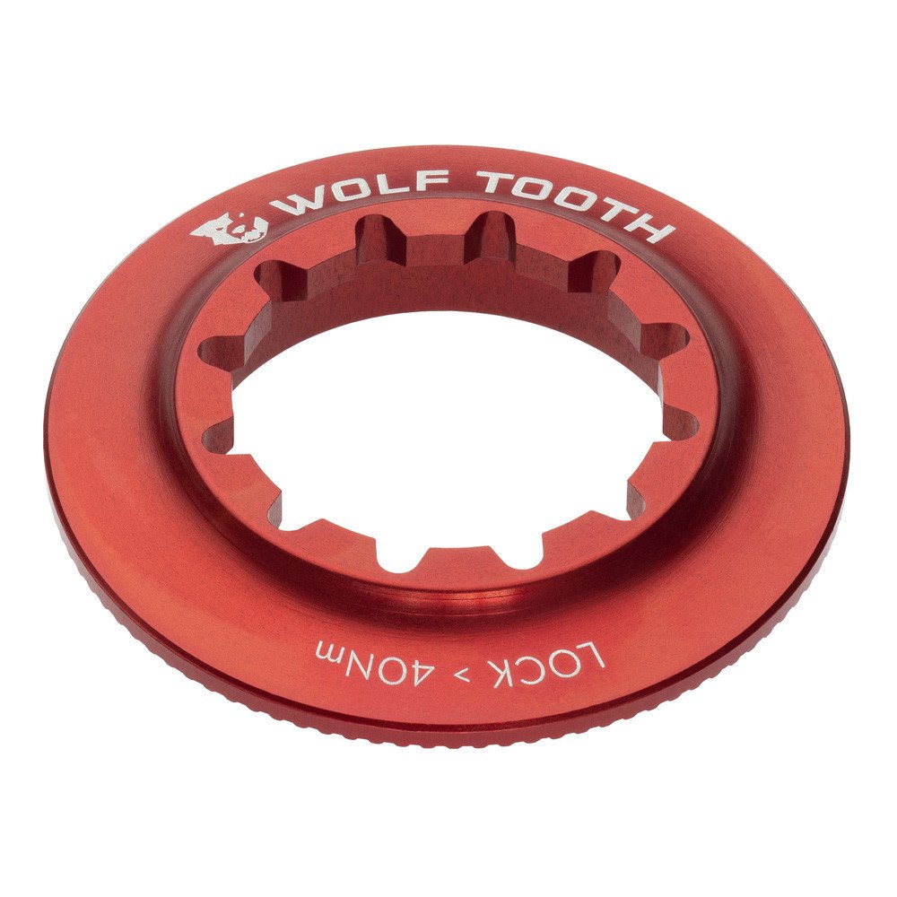 CENTERLOCK ROTOR LOCKRING - INTERNAL SPLINE, RED