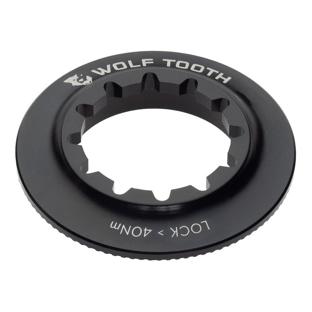 CENTERLOCK ROTOR LOCKRING - INTERNAL SPLINE, BLACK