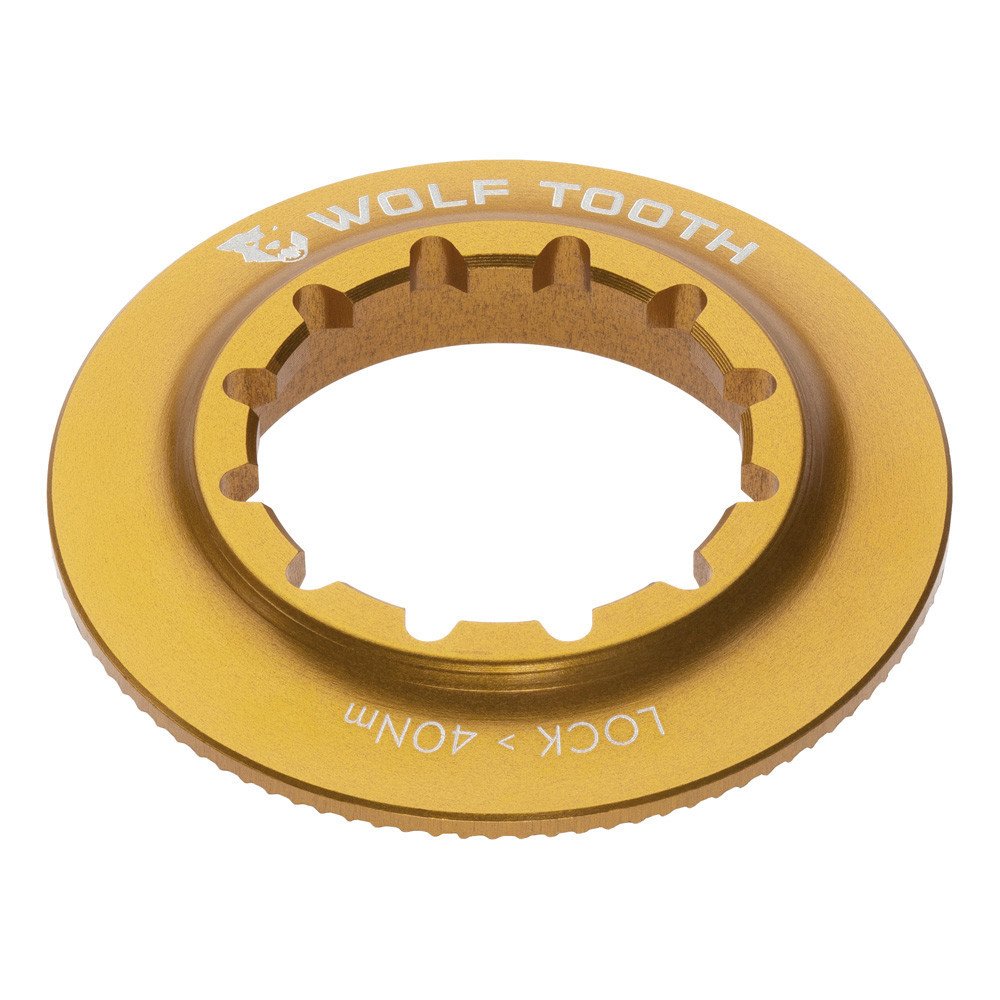 CENTERLOCK ROTOR LOCKRING - INTERNAL SPLINE, GOLD