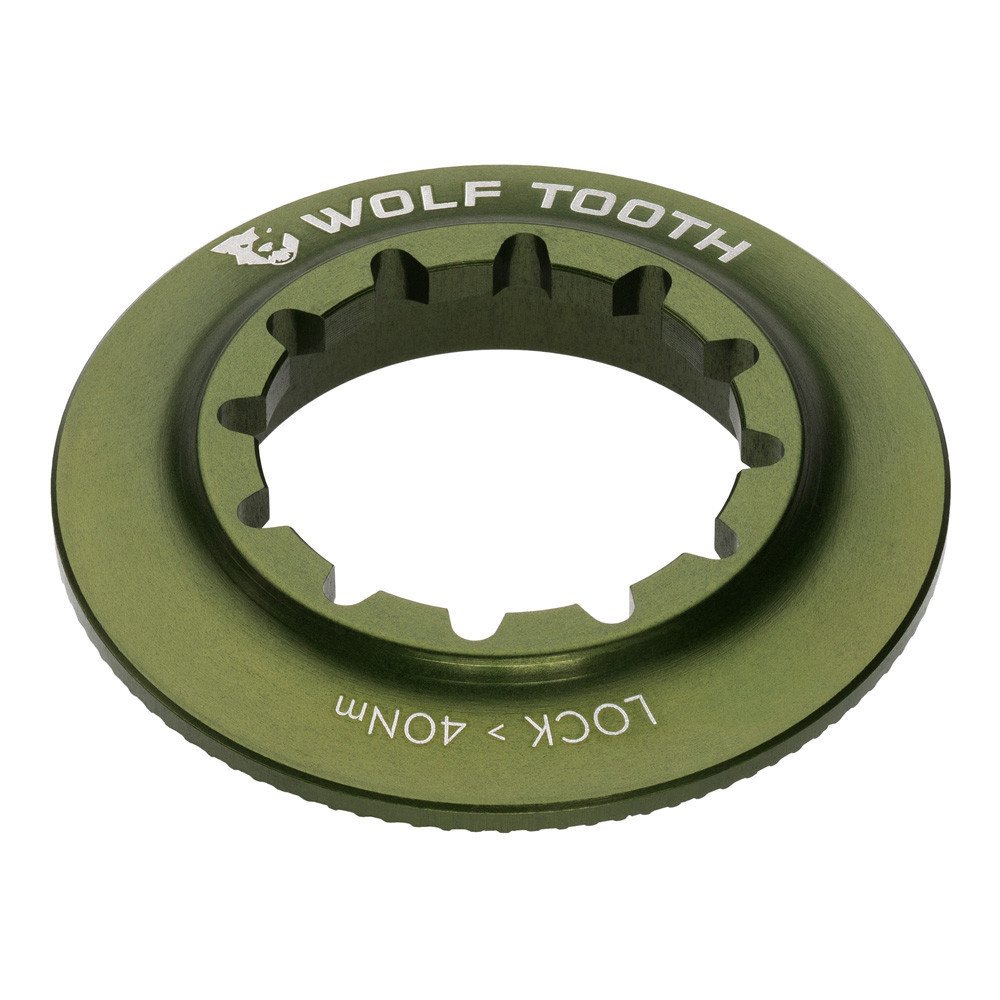 CENTERLOCK ROTOR LOCKRING - INTERNAL SPLINE, OLIVE