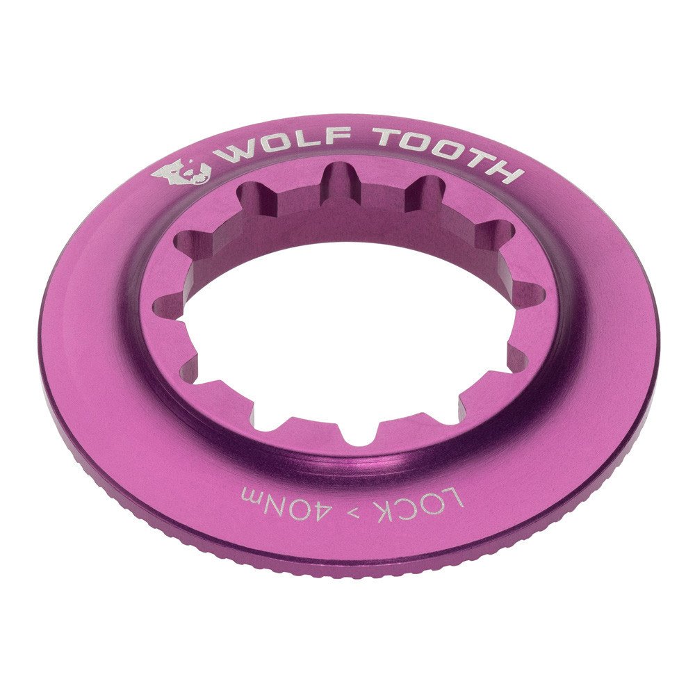 CENTERLOCK ROTOR LOCKRING - INTERNAL SPLINE, PURPLE