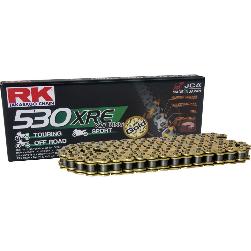 RK CHAIN 530XRE-118 CLF GOLD