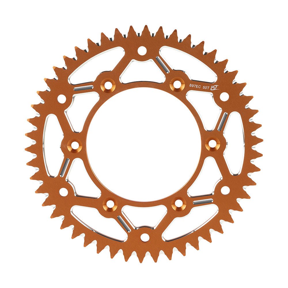 Rear Sprocket 897 - 51 EC Orange