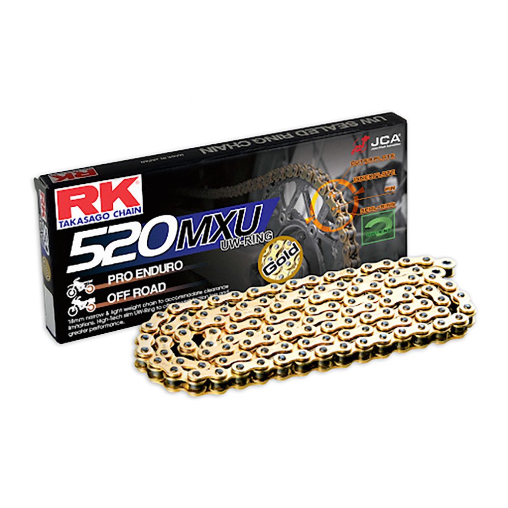 RK CHAIN GB520MXU-120 GOLD CL